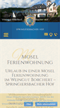 Mobile Screenshot of ediger-mosel.de