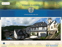 Tablet Screenshot of ediger-mosel.de